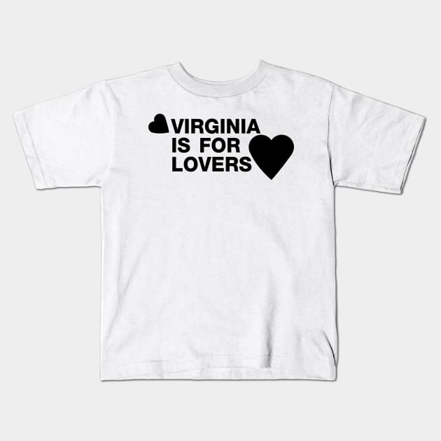 Love Virginia Gifts Kids T-Shirt by macshoptee